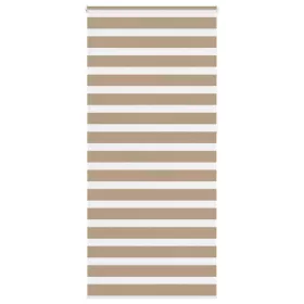   Zebrafüggönnyel homokbarna szövetszélesség 110,9 cm poliészter