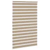 Zebrafüggönnyel homokbarna szövetszélesség 140,9 cm poliészter