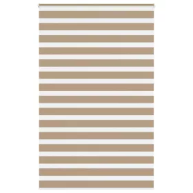   Zebrafüggönnyel homokbarna szövetszélesség 145,9 cm poliészter