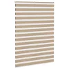 Zebrafüggönnyel homokbarna szövetszélesség 150,9 cm poliészter