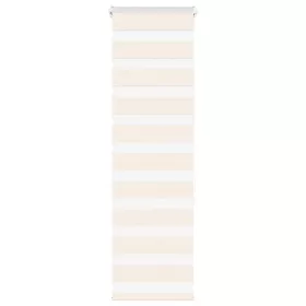   Zebrafüggönnyel márványbézs szövetszélesség 40,9 cm poliészter