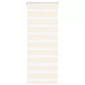   Zebrafüggönnyel márványbézs szövetszélesség 50,9 cm poliészter