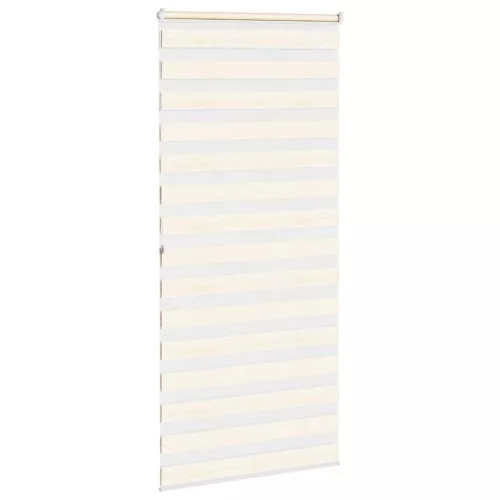 Zebrafüggönnyel márványbézs szövetszélesség 100,9 cm poliészter