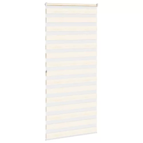 Zebrafüggönnyel márványbézs szövetszélesség 105,9 cm poliészter