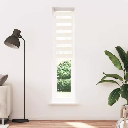 Zebrafüggönnyel márványbézs szövetszélesség 35,9 cm poliészter