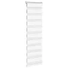 Zebrafüggönnyel fehér szövetszélesség 35,9 cm poliészter