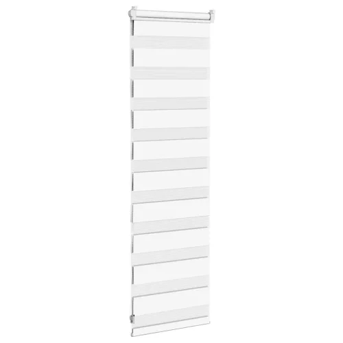 Zebrafüggönnyel fehér szövetszélesség 35,9 cm poliészter