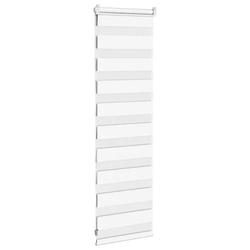 Zebrafüggönnyel fehér szövetszélesség 40,9 cm poliészter