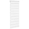 Zebrafüggönnyel fehér szövetszélesség 55,9 cm poliészter