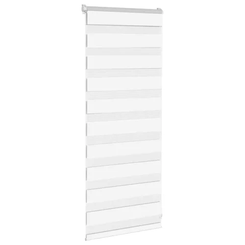 Zebrafüggönnyel fehér szövetszélesség 55,9 cm poliészter