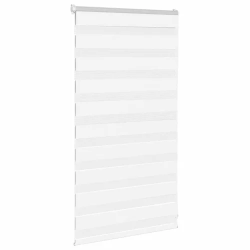 Zebrafüggönnyel fehér szövetszélesség 75,9 cm poliészter