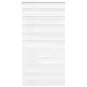 Zebrafüggönnyel fehér szövetszélesség 85,9 cm poliészter