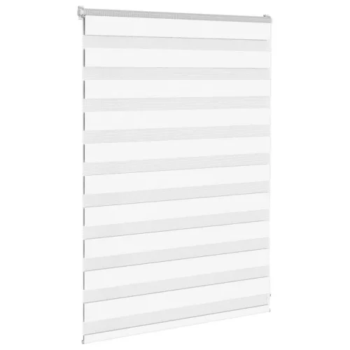 Zebrafüggönnyel fehér szövetszélesség 90,9 cm poliészter