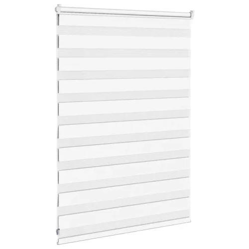 Zebrafüggönnyel fehér szövetszélesség 100,9 cm poliészter