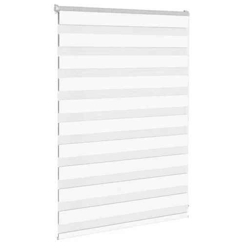 Zebrafüggönnyel fehér szövetszélesség 105,9 cm poliészter