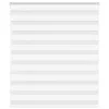 Zebrafüggönnyel fehér szövetszélesség 115,9 cm poliészter