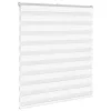 Zebrafüggönnyel fehér szövetszélesség 120,9 cm poliészter