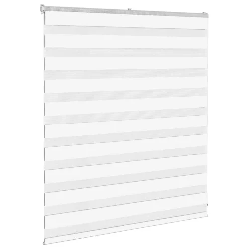 Zebrafüggönnyel fehér szövetszélesség 120,9 cm poliészter