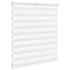Zebrafüggönnyel fehér szövetszélesség 130,9 cm poliészter