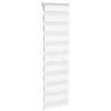 Zebrafüggönnyel fehér szövetszélesség 35,9 cm poliészter
