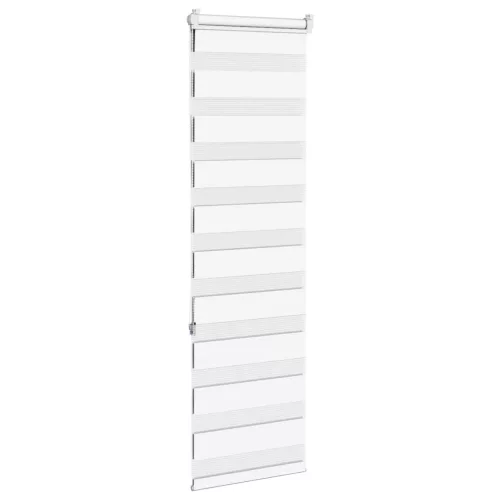 Zebrafüggönnyel fehér szövetszélesség 40,9 cm poliészter