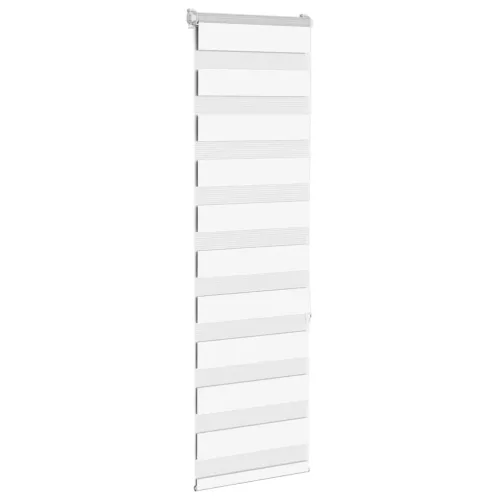 Zebrafüggönnyel fehér szövetszélesség 45,9 cm poliészter