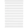 Zebrafüggönnyel fehér szövetszélesség 95,9 cm poliészter