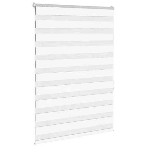 Zebrafüggönnyel fehér szövetszélesség 100,9 cm poliészter