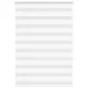 Zebrafüggönnyel fehér szövetszélesség 105,9 cm poliészter