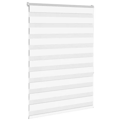 Zebrafüggönnyel fehér szövetszélesség 105,9 cm poliészter