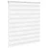 Zebrafüggönnyel fehér szövetszélesség 115,9 cm poliészter