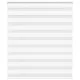 Zebrafüggönnyel fehér szövetszélesség 120,9 cm poliészter
