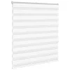 Zebrafüggönnyel fehér szövetszélesség 120,9 cm poliészter