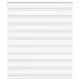 Zebrafüggönnyel fehér szövetszélesség 125,9 cm poliészter