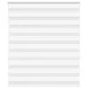 Zebrafüggönnyel fehér szövetszélesség 130,9 cm poliészter