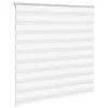 Zebrafüggönnyel fehér szövetszélesség 135,9 cm poliészter