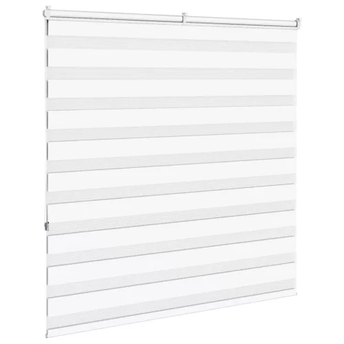 Zebrafüggönnyel fehér szövetszélesség 140,9 cm poliészter