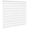 Zebrafüggönnyel fehér szövetszélesség 160,9 cm poliészter