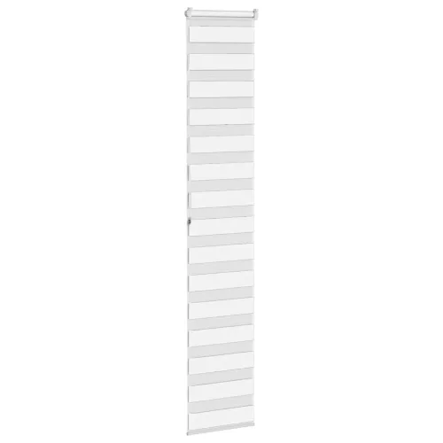 Zebrafüggönnyel fehér szövetszélesség 45,9 cm poliészter