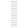 Zebrafüggönnyel fehér szövetszélesség 55,9 cm poliészter