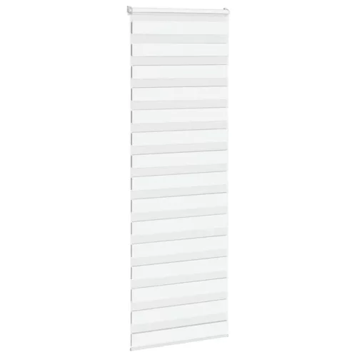 Zebrafüggönnyel fehér szövetszélesség 65,9 cm poliészter