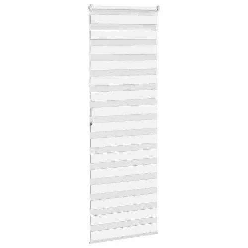 Zebrafüggönnyel fehér szövetszélesség 65,9 cm poliészter