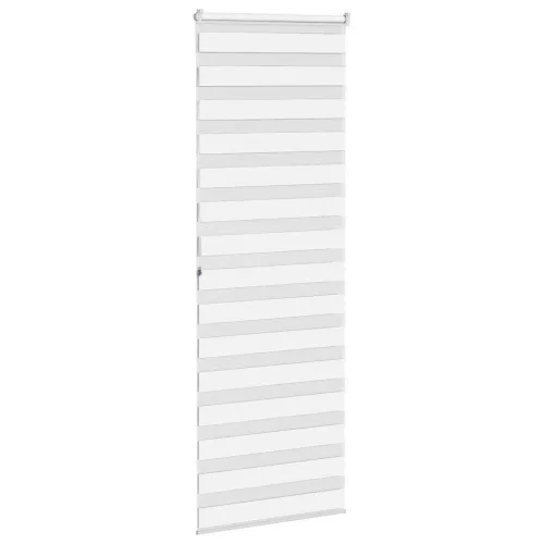 Zebrafüggönnyel fehér szövetszélesség 75,9 cm poliészter