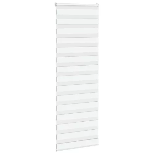 Zebrafüggönnyel fehér szövetszélesség 85,9 cm poliészter
