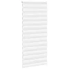 Zebrafüggönnyel fehér szövetszélesség 110,9 cm poliészter