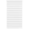 Zebrafüggönnyel fehér szövetszélesség 125,9 cm poliészter