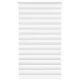 Zebrafüggönnyel fehér szövetszélesség 130,9 cm poliészter
