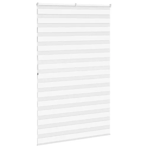 Zebrafüggönnyel fehér szövetszélesség 135,9 cm poliészter