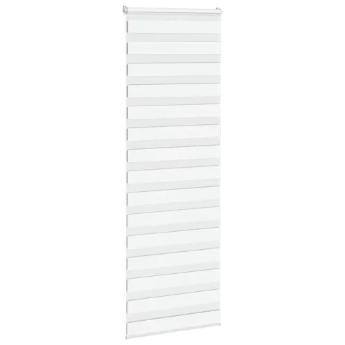 Zebrafüggönnyel fehér szövetszélesség 85,9 cm poliészter