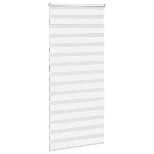 Zebrafüggönnyel fehér szövetszélesség 90,9 cm poliészter